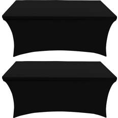 Utopia Kitchen Spandex Bordsduk Svart (183x76cm)