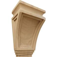 Colonnes, Dentelles et Corbeaux Ekena Millwork Corbeaux En Bois COR06X04X09ARCH 6L x 4P x 9H Cerisier
