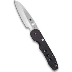 Steel Blade Pocket Knives Spyderco Smock C240CFP Pocket Knife