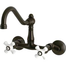 Kingston Brass KS3225PX Vintage Kitchen Faucet, Oil Bronze