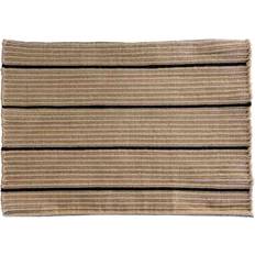 Moud Home MOUD STRIPE Sort, Beige