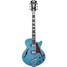 Turquoise Guitares acoustiques D'Angelico Guitars Premier SS Electric Guitar with Stairstep Tailpiece,Turquoise