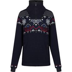 Dale of Norway Women’s Fongen Windstopper Sweater - Dark Blue