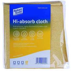 Yellow Cloths & Tissues Robert Scott Hi-Absorb Microfibre Dishcloth Yellow