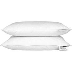 Coton Oreillers en Duvet Homescapes Goose Feather Oreiller en Duvet (74x48cm)