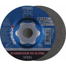 Pferd CC-Grind Solid 125MM SG Steel Grinding Disc- you get 10