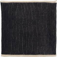 Ferm LIVING Karklude ferm LIVING Twofold Cloth 2 Karklud Beige, Sort
