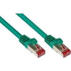 8060010G 8060-010G-1 m-Cat6-S/FTP S-STP-RJ-45-RJ-45-Green