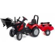 Falk Fahrzeuge Falk Case IH Maxxum CVX 130 Pedal Tractor with Front Loader and Trailer Ride-on 2 years, FA961AM