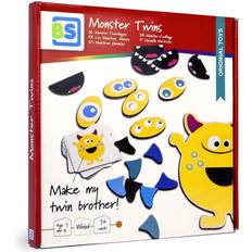 Monster Babyspielzeuge BS Toys Monster Tvillinger