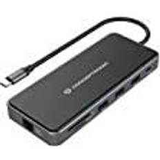 Adapter USB-C->2xHDMI,GbE,PD,2x.. [Levering: