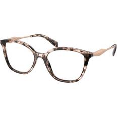 Glasses & Reading Glasses Prada Woman Pink Tortoise Pink Tortoise