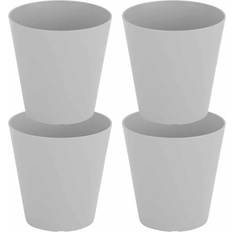 Set 4 Studio 16cm Round Planter Cool