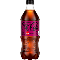 Coca-Cola Zero Cherry Diet Soda Soft Drink, 20