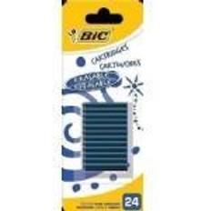 Bic Pennetilbehør Bic Blue pen cartridges 24 pieces [Levering: 4-5 dage]