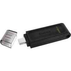 Schede di Memoria & Chiavette USB Kingston DataTraveler 70 256GB USB 3.2 Gen 1