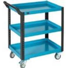 Carrelli porta attrezzi Hazet Assistent, 3 hylder, Stål, Stål, Sort, [Levering: 4-5 dage]