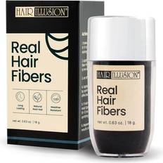 Black spray for hair Illusion Black Real Hair Fibers for Thinning Hair