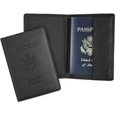 Custodie per passaporto Royce New York Leather Rfid-Blocking U.s. Passport Case