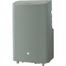 Air Treatment GE 7500-BTU DOE (10000-BTU ASHRAE) 115-Volt Grey Vented Portable Air Conditioner Wi-fi Compatibility Cools 300-500 Sq Ft in Gray APWD07JASG