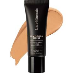 Non-Comedogenic BB Creams BareMinerals Complexion Rescue Natural Matte Tinted Moisturizer Mineral SPF30 #3.5Cashew