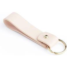 Royce New York Leather Loop Key Fob