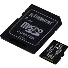 Kingston canvas select plus Kingston Canvas Select Plus 64GB microSDXC Flash Card w/ Adapter Model SDCS2/64GBCR