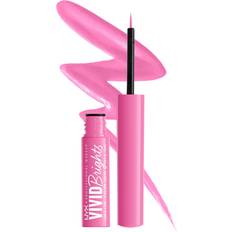 Rosa Eyelinere NYX Vivid Brights Colored Liquid Eyeliner #08 Don't Pink Twice