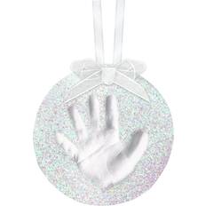 Pearhead Impronte di Mano e Piede Pearhead Babyprints Christmas Ornament -Glitter