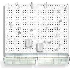 DIY Accessories AzarÂ Pegboard Organizer Kit, White White