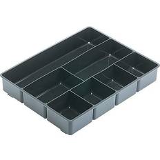 DIY Accessories Rubbermaid Extra Deep Plastic Drawer Organizer, Black (11906ROS) Black