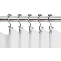 Grey Shower Curtain Hooks Utopia Alley HK1SS Deco Shower