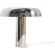 Hkliving HKliving Mushroom Chrome Bordlampe 38cm