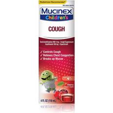 Cough Airborne Children's Mucinex Cough Syrup Dextromethorphan Cherry