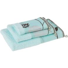 Popular Bath 705966 Bath Towel White, Blue, Brown