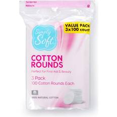 Palle di Cotone Medline Discos De Algod N Simply Soft 300 Unidades