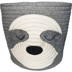 Storage Levtex Baby Sloth Rope Storage Basket In X