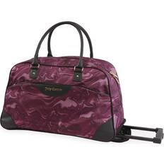 Purple - Women Duffle Bags & Sport Bags Juicy Couture Women's Libra Rolling Duffel, Burgundy Marble