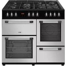 100cm Gas Cookers Logik LRC100S21 Silver, Grey