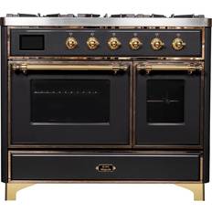 Graphite cooker ILVE UMD10FDNS3MGGLP 40" Majestic II Rangewith Graphite