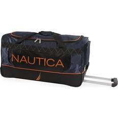 Lander 76 cm Rullande Duffel - Marinblå/Orange/Halio
