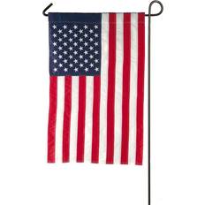 Evergreen Evergreen Flag American Flag Garden