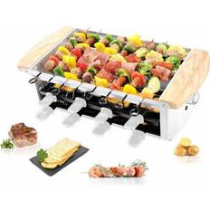 Raclette 8 Little Balance 8263 Raclette Alpes 1200-8, Raclette Grill Elektriska Grillspett, 3 1200