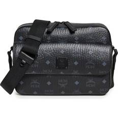 MCM Aren Messenger Bag Medium - Black