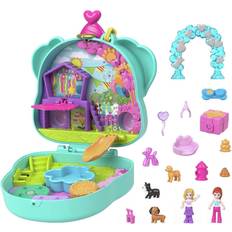 Polly pocket leksaker Mattel Polly Pocket Doggy Birthday Bash Compact Playset