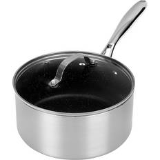 Dishwasher Safe Sauce Pans Granitestone Silver 3 Sauce Lid