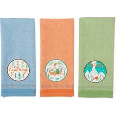 Dishcloths DII Assorted Go Dishcloth Blue, Green, Orange