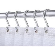 Grey Shower Curtain Hooks Utopia Alley HK11SS