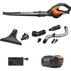 Worx Battery Leaf Blowers Worx WG545.4 20V Power Share AIR 4.0Ah Cordless Leaf Blower & Sweeper