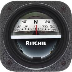 Best Compasses RITCHIE V-527 Kayak Compass Bulkhead Mount White Dial